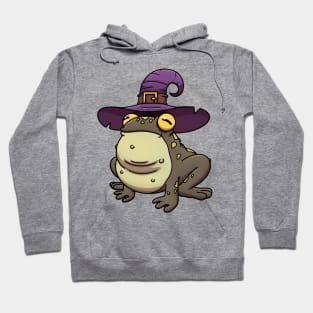 Toad/Frog Wearing Witch Hat Hoodie